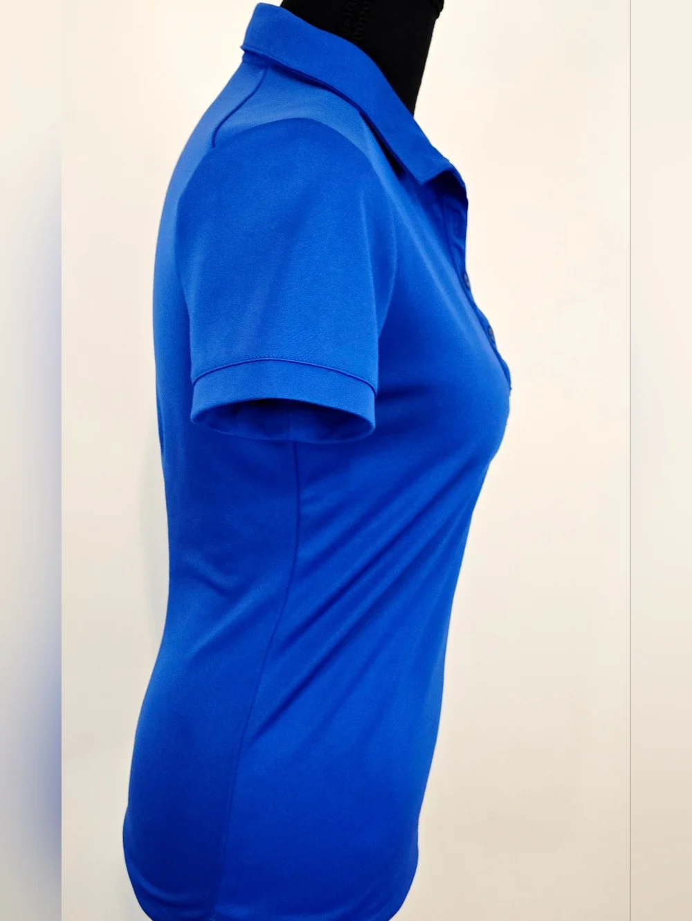 Nike Golf Dri-FIT Polo Blue Pegasus Logo Athletic Top Sz S Athleisure Dri-FIT
